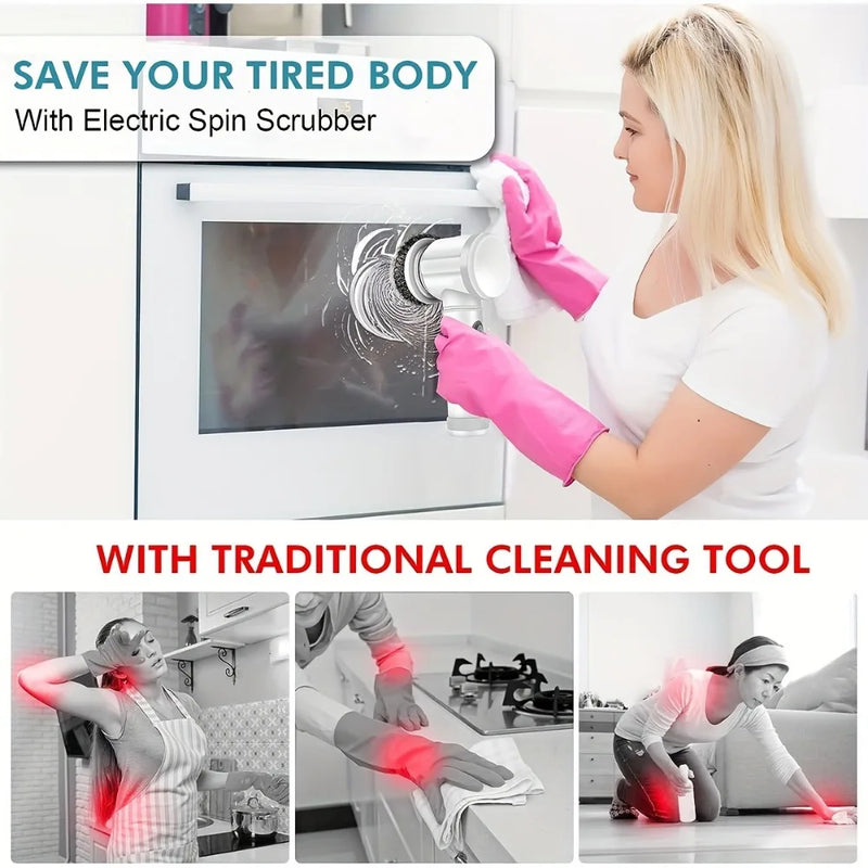 Escova TurboClean: Praticidade e Eficiência em Cada Movimento.