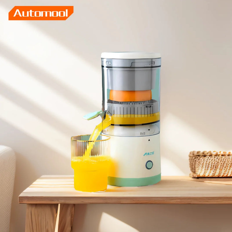 JuiceMax- Espremedor de Frutas Inox eletrico.