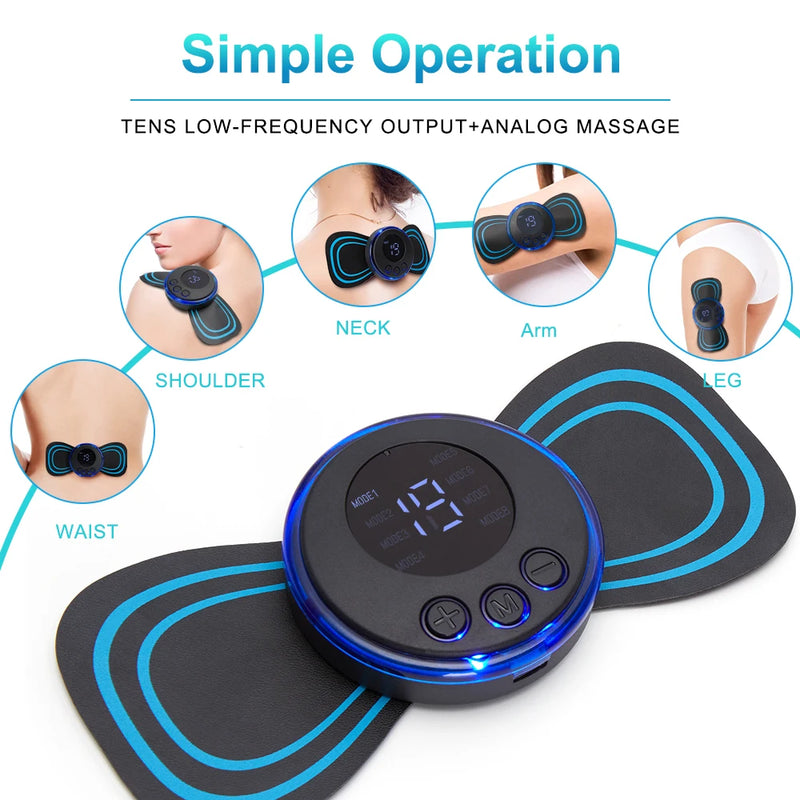 SensoRelax: Massageador Elétrico Portátil